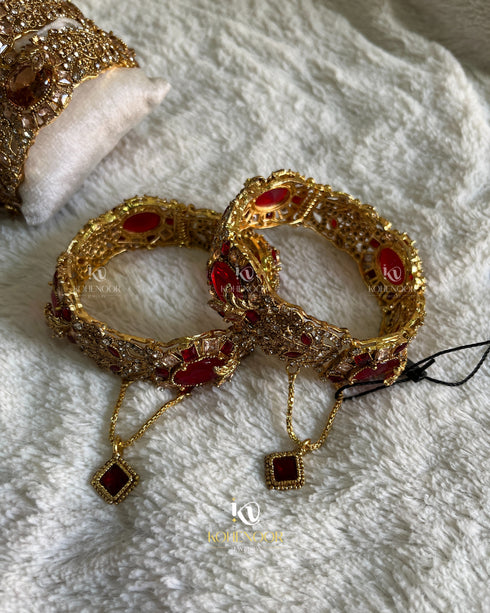 Celestia Zircon Bangles